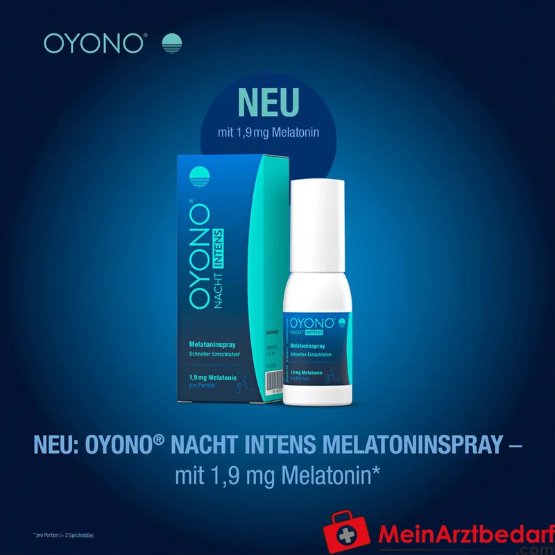 OYONO NACHT INTENS Melatonin Spray, 30 ml