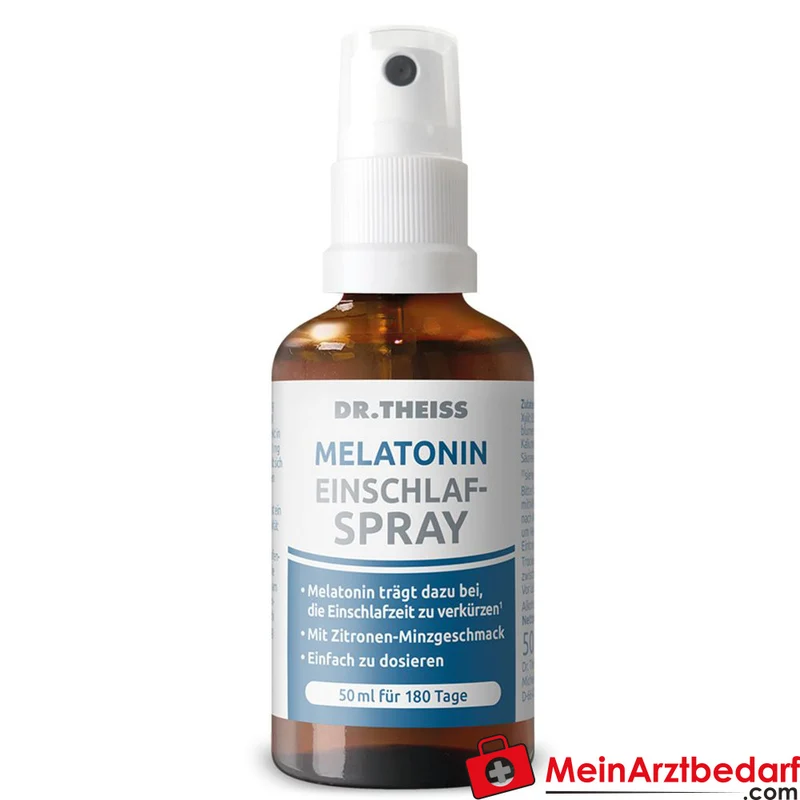 Dr. Theiss Melatonin Einschlaf-Spray Melatonin / Passionsblumenextrakt Mundspray, 50 ml