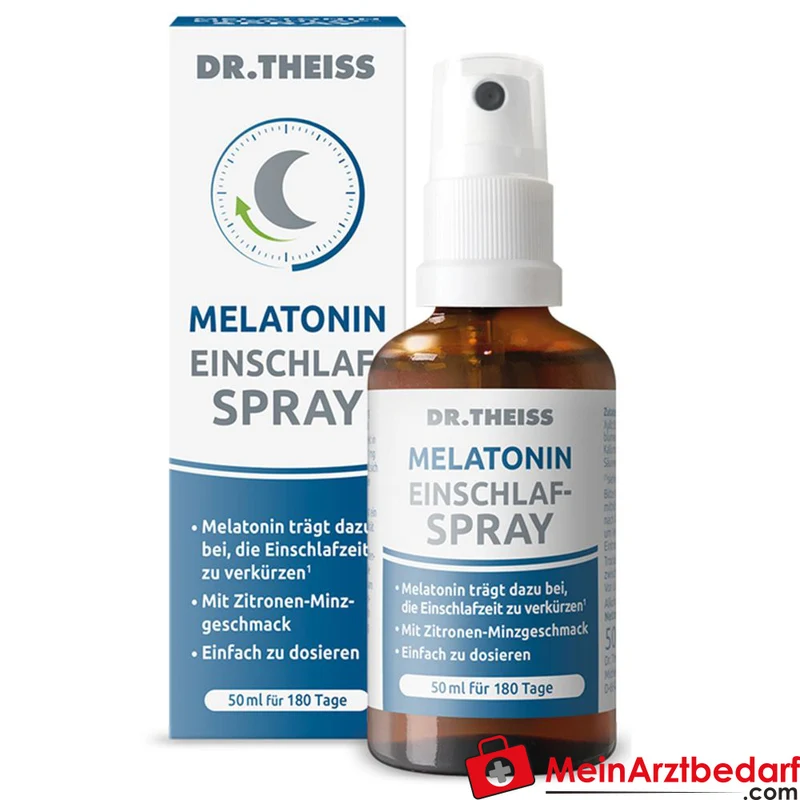 Dr. Theiss Melatonin Einschlaf-Spray Melatonin / Passionsblumenextrakt Mundspray, 50 ml