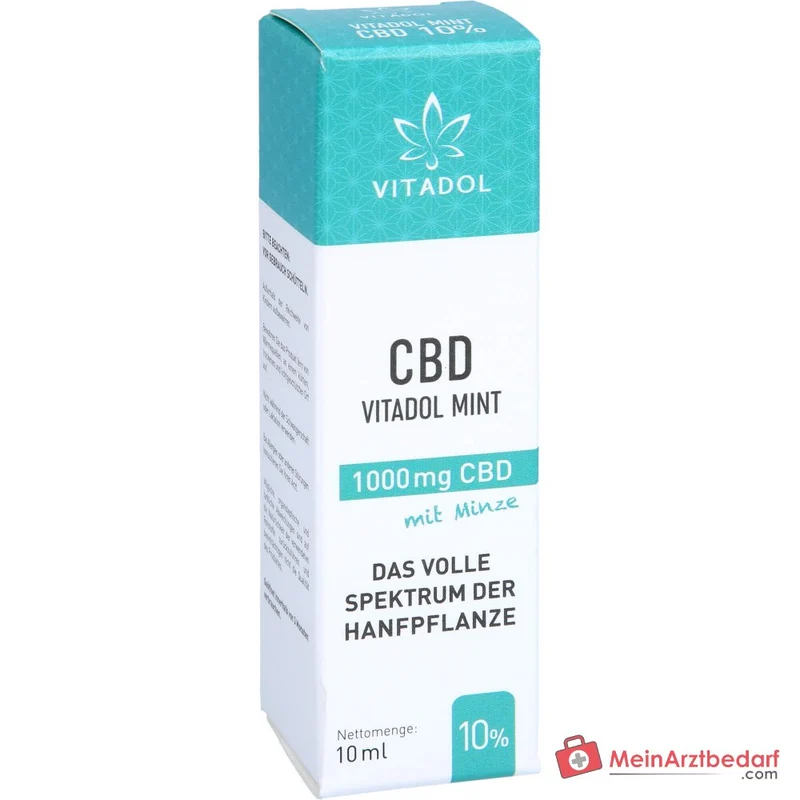 Vitadol CBD 10% (1000 mg) Bio Vollspektrum-Öl 10 ml