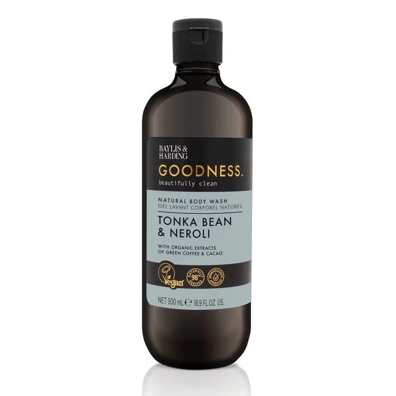 Baylis & Harding Goodness Natural Body Wash Tonka Bean & Neroli 500 ml