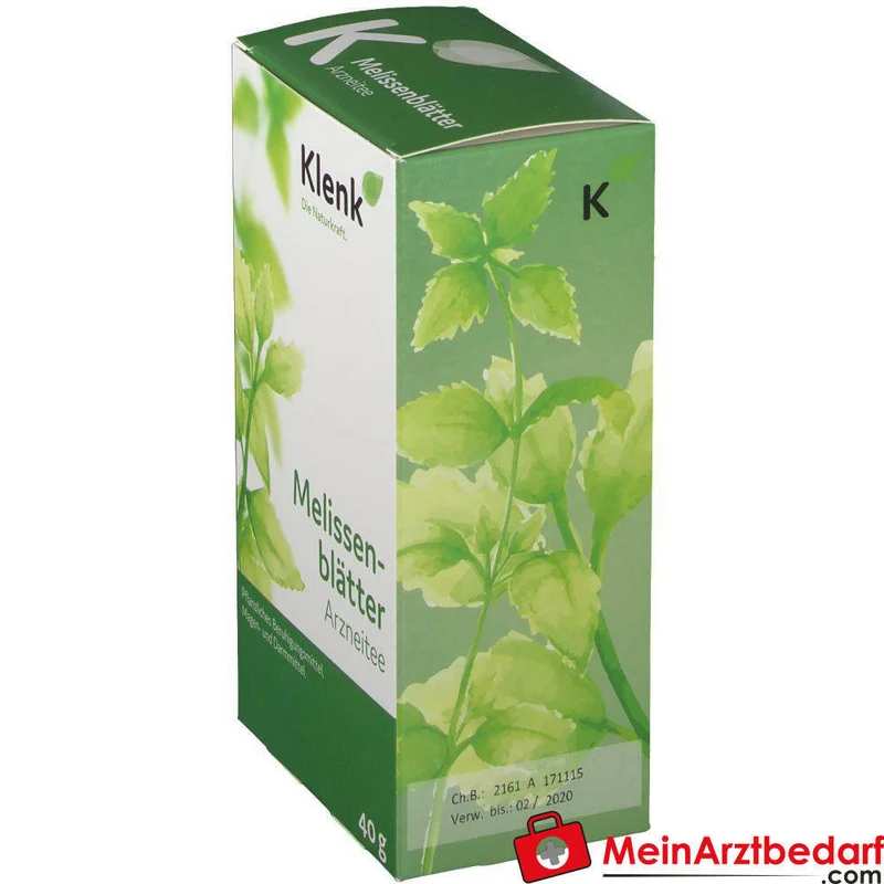Klenk Melissenblätter Tee 1000 mg Teeaufguss