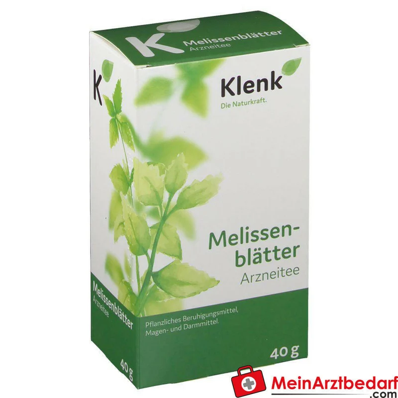 Klenk Melissenblätter Tee 1000 mg Teeaufguss