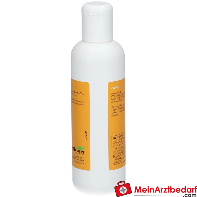 CBD Gel 600 mg (0,3% CBD) zur äußerlichen Anwendung 200 ml