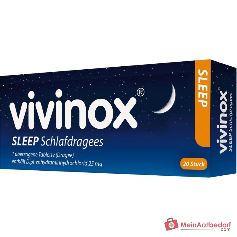 Vivinox Sleep Schlafdragees 20 Stück, 20 Stk.