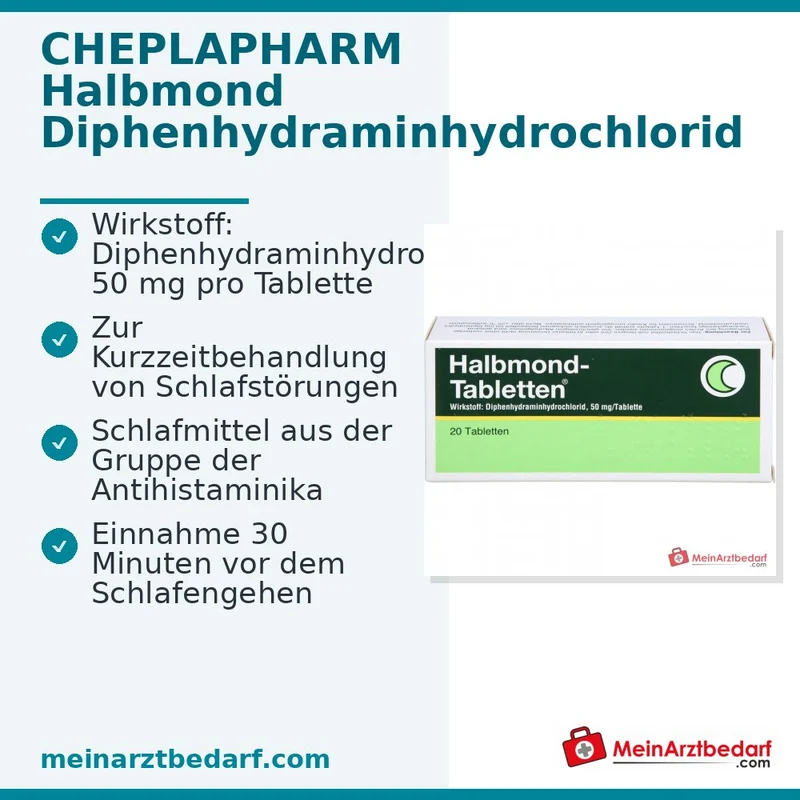 Halbmond 50 mg Tabletten, 20 Stk.