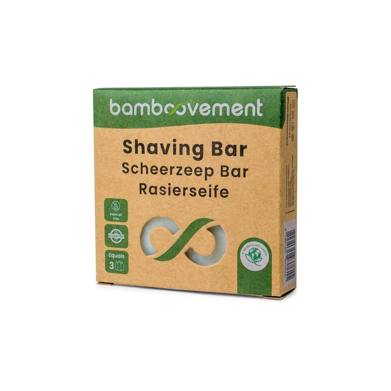 Bamboovement Scheerzeep Bar Bergamot 70 gram