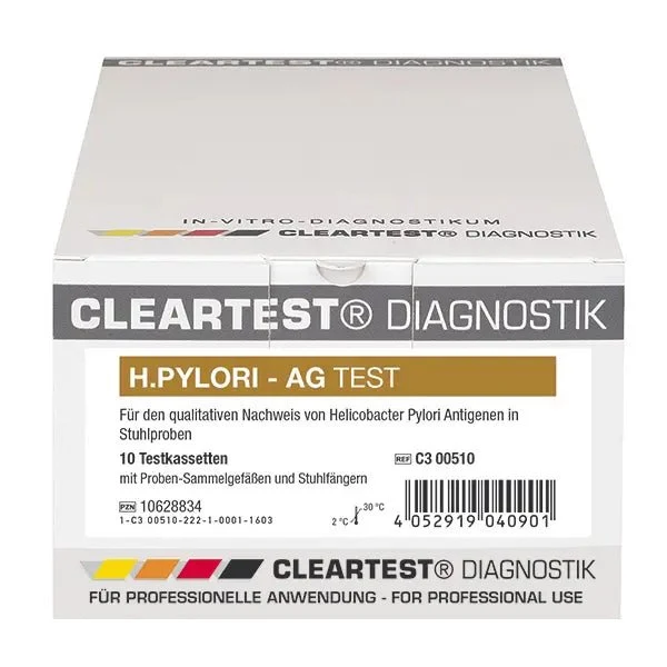Cleartest Pylori AG, aus Stuhl