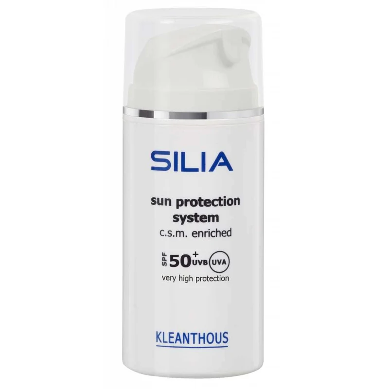 KLEANTHOUS SILIA sun protection system SPF50+ 100 ml