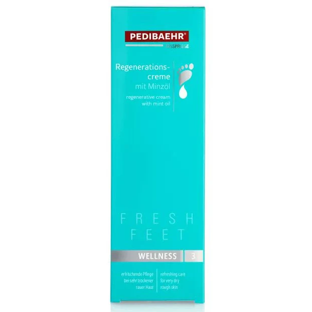 PEDIBAEHR fresh feet Regenerationscreme mit Minzöl 125ml