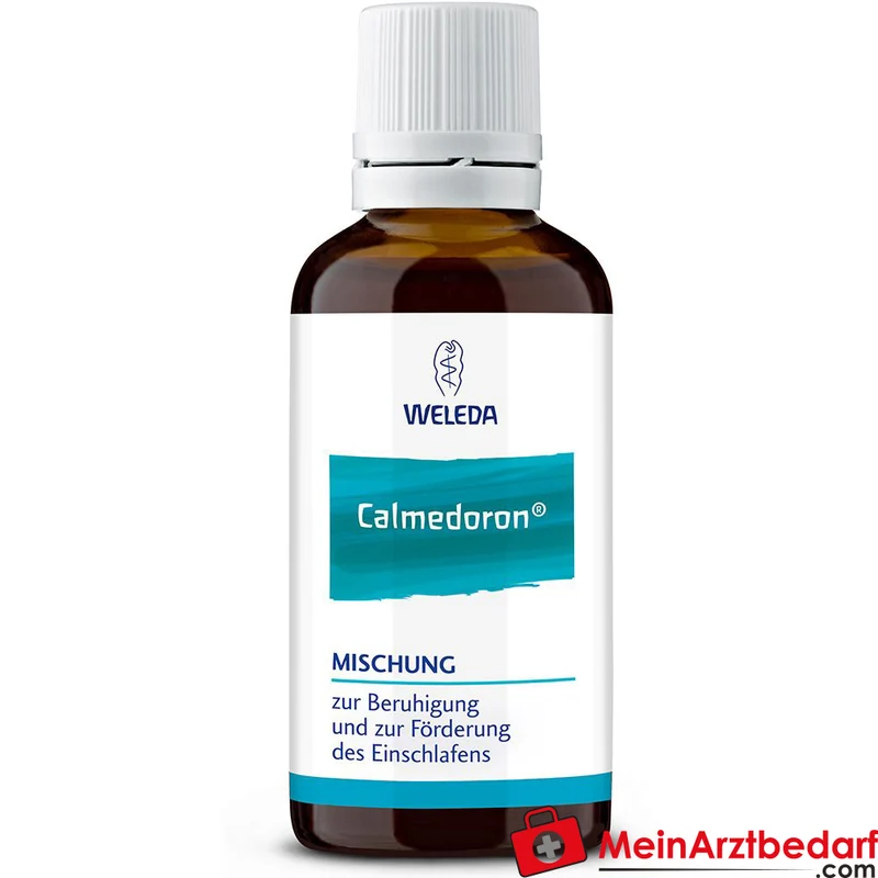 Calmedoron Mischung Baldrian-Hopfen-Passionsblume-Tropfen mit Coffea