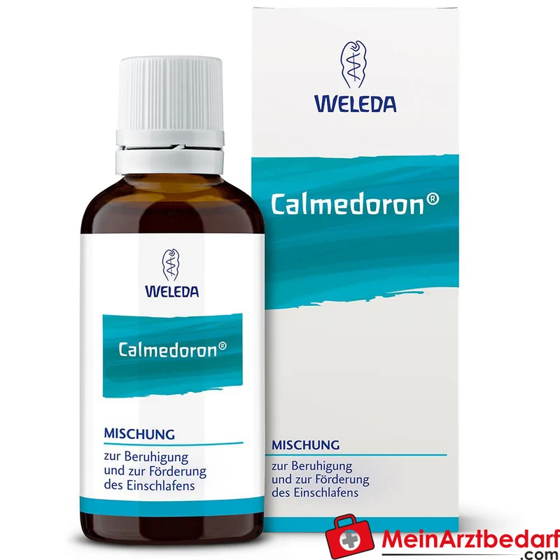 Calmedoron Mischung Baldrian-Hopfen-Passionsblume-Tropfen mit Coffea
