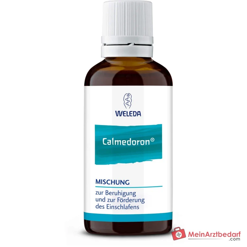 Calmedoron Mischung Baldrian-Hopfen-Passionsblume-Tropfen mit Coffea
