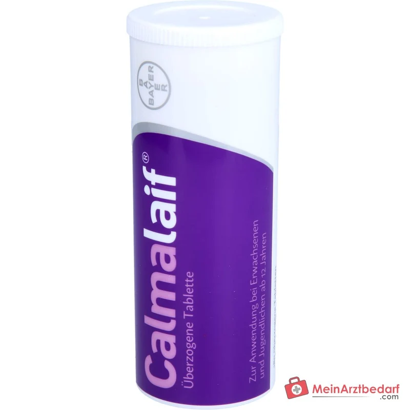 Calmalaif pflanzliches Arzneimittel (Baldrian, Passionsblume, Schwarznessel, Weißdorn) überzogene Tabletten