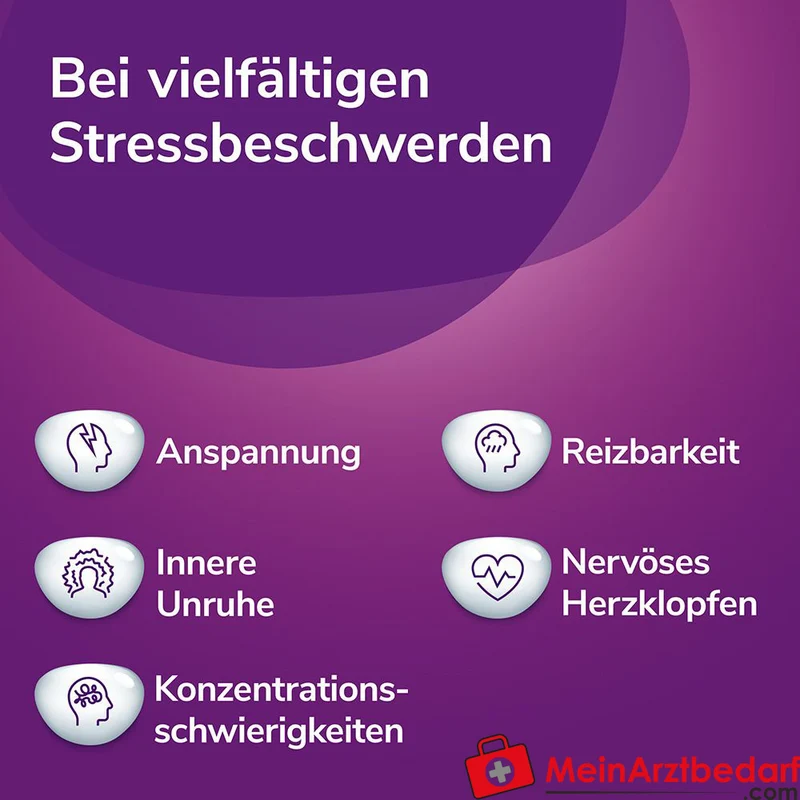 Calmalaif Tabletten Baldrian Passionsblume Schwarznessel Weißdorn 40 St.