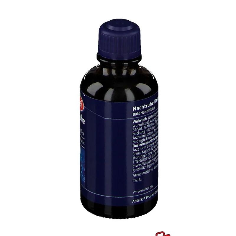 Abtei Nachtruhe Baldrian Einschlaftropfen Baldriantinktur Tropfen, 50 ml