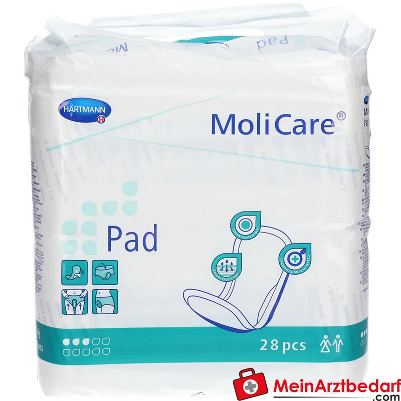 MoliCare Pad 3 Tropfen Einlagen 6 x 28 Stück
