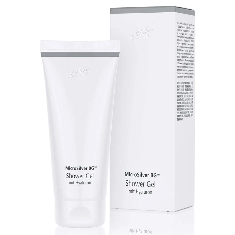 CNC MicroSilver Shower Gel mit Hyaluron 200ml
