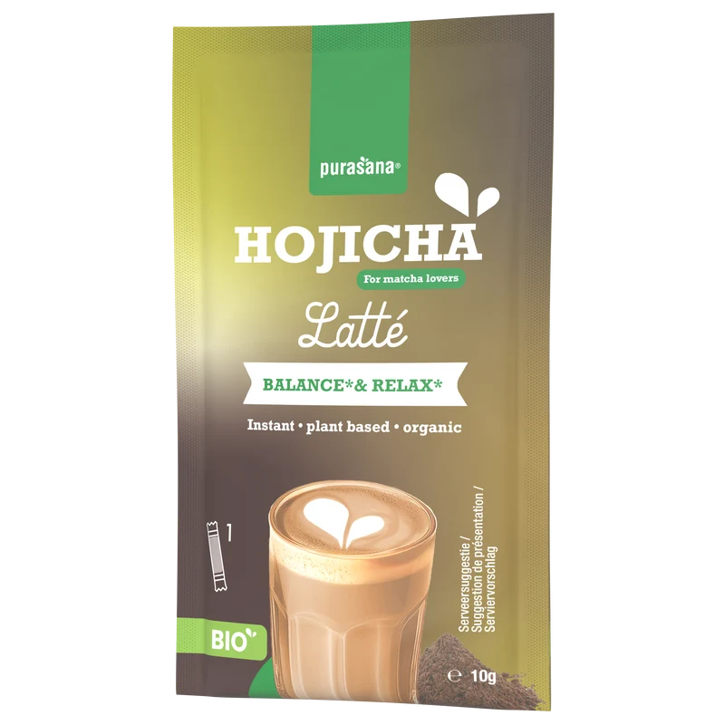 Purasana Latte hojicha bio 60 gram