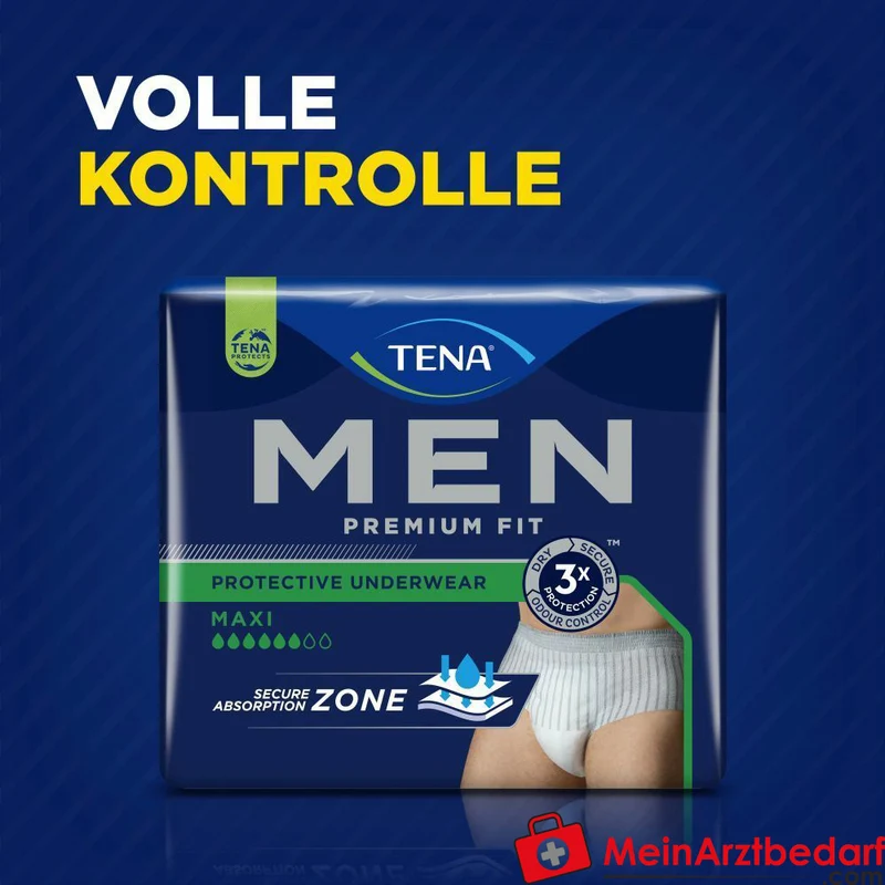 TENA Men Premium Fit Pants Maxi Einweghosen L/XL 40 Stück (4x10)
