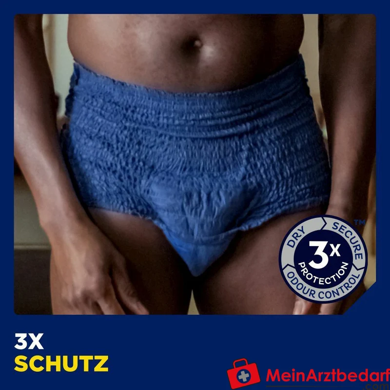 TENA Men Active Fit Pants Plus Einweghose S/M blau 48 Stück (4x12)