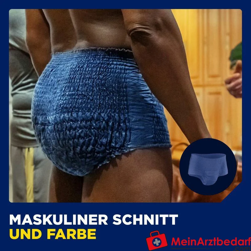 TENA Men Active Fit Pants Plus Saugstärke 5,5 Einmalhosen L/XL blau