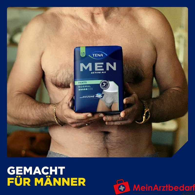 TENA Men Active Fit Pants Normal Einweg-Pants S/M grau