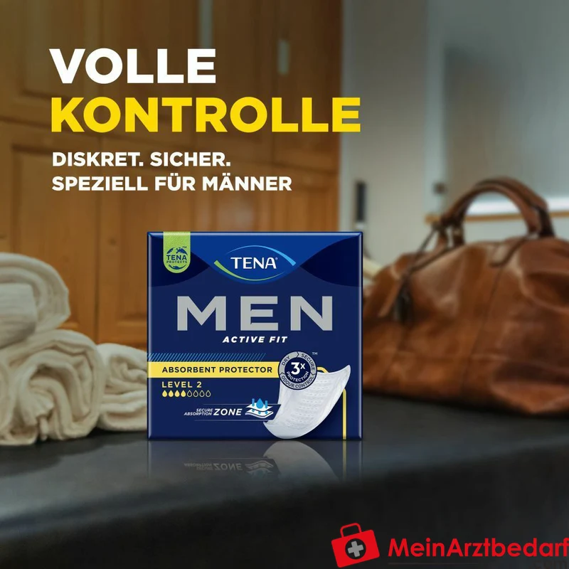 TENA Men Active Fit Level 2 Einlagen für Männer mittlere Inkontinenz