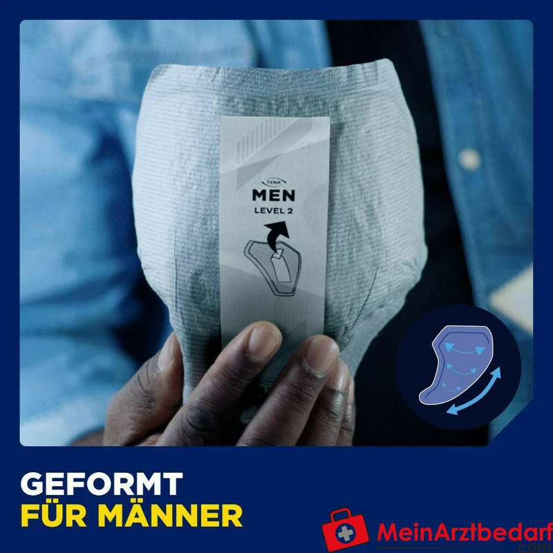 TENA Men Active Fit Level 1 Einlage für Männer einzeln verpackt