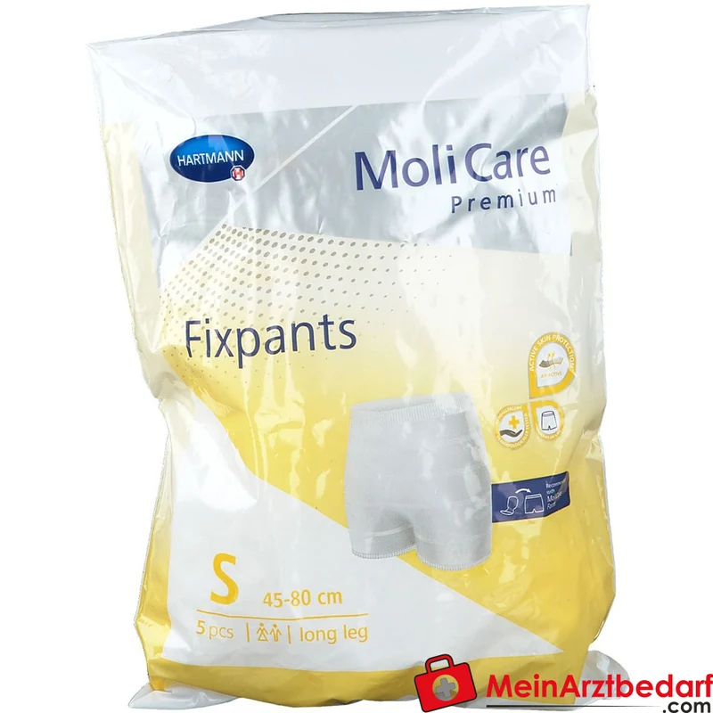MoliCare Premium Fixpants Long Leg Fixierhose Gr. S für Inkontinenz