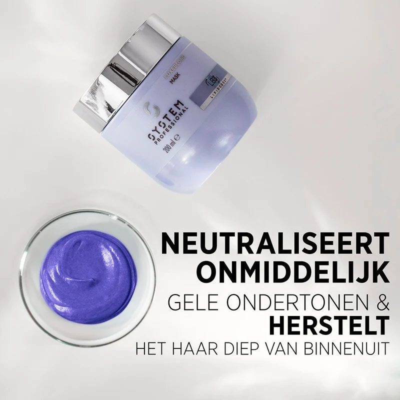 System Professional LuxeBlond Maske 200 ml