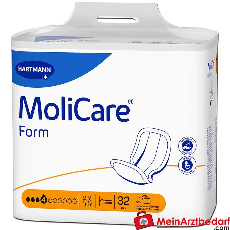 MoliCare Form 4 Tropfen Inkontinenzeinlage Saugstärke 4