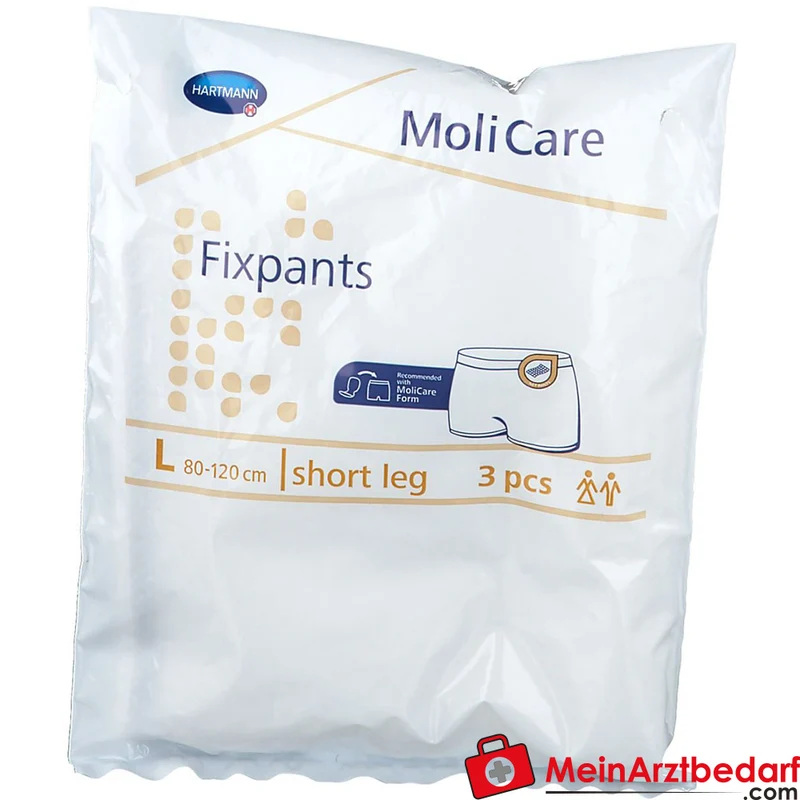 MoliCare® Fixpants short leg Netzhose Gr. L (80–120 cm) unsteriles Medizinprodukt Klasse I