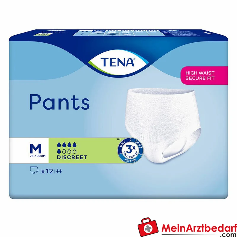 TENA Pants Discreet Einweghose Gr. M für mittlere Blasenschwäche