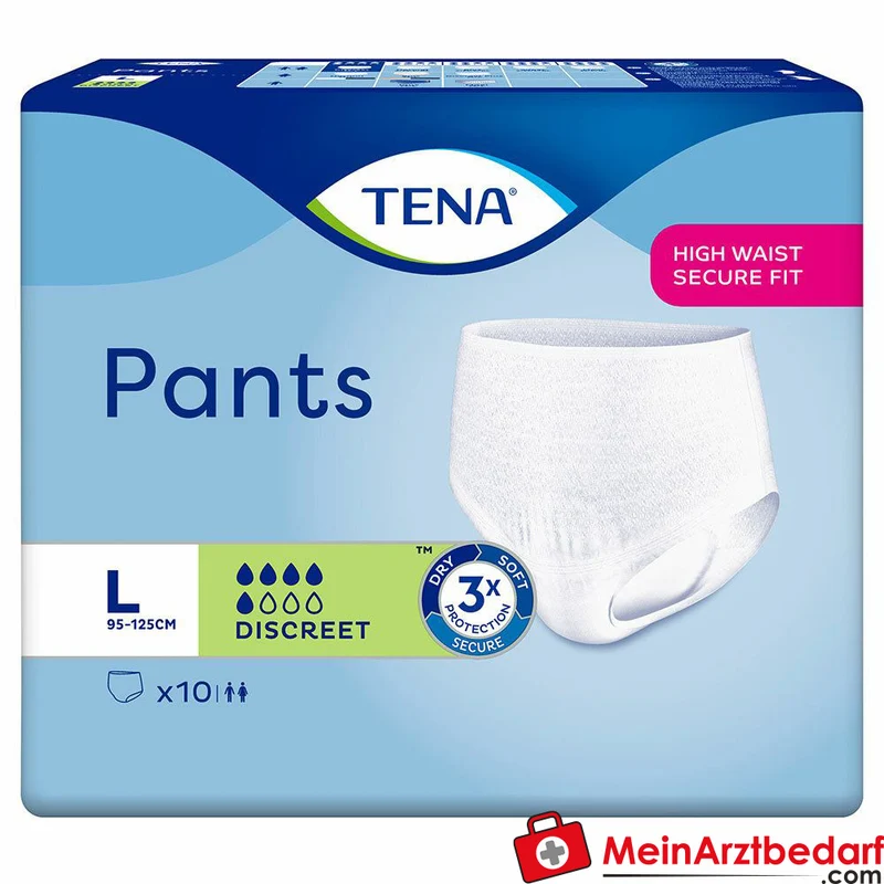 TENA Pants Discreet Einweghose L Unisex Inkontinenz