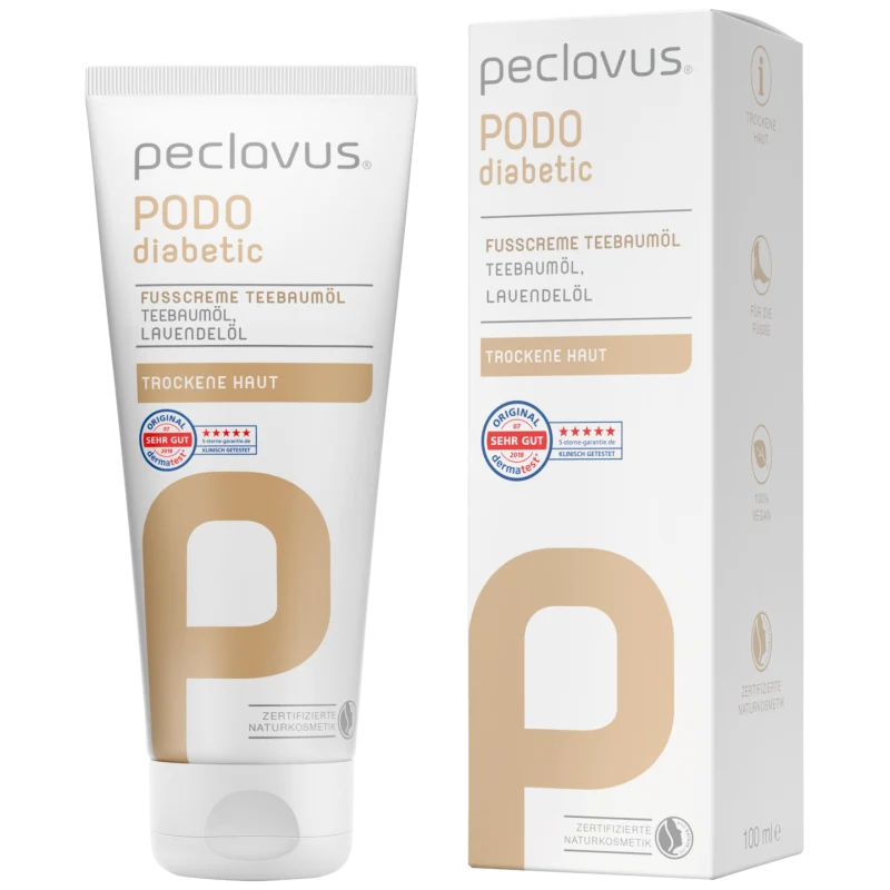 peclavus Fußcreme Teebaumöl 100ml