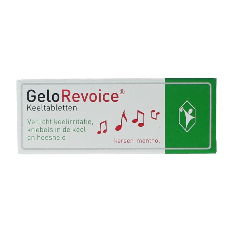 Gelorevoice Keel kersen - menthol 10 tabletten