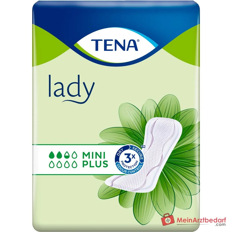 TENA Lady Mini Plus Inkontinenz-Einlagen 160 Stück (10×16)