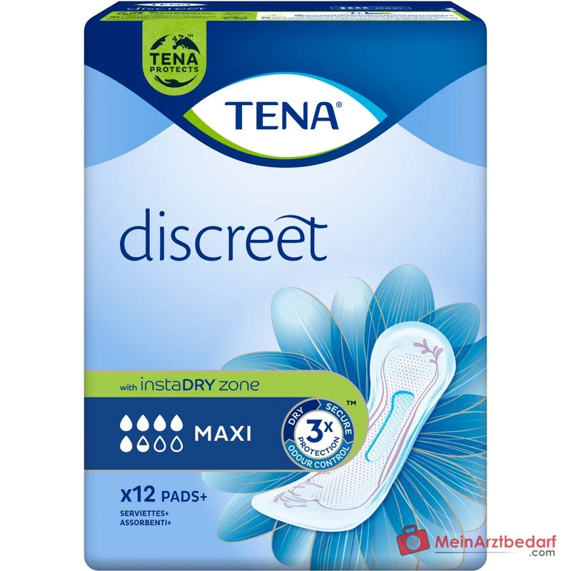 Tena Lady Discreet Maxi Inkontinenzeinlagen, 144 St.