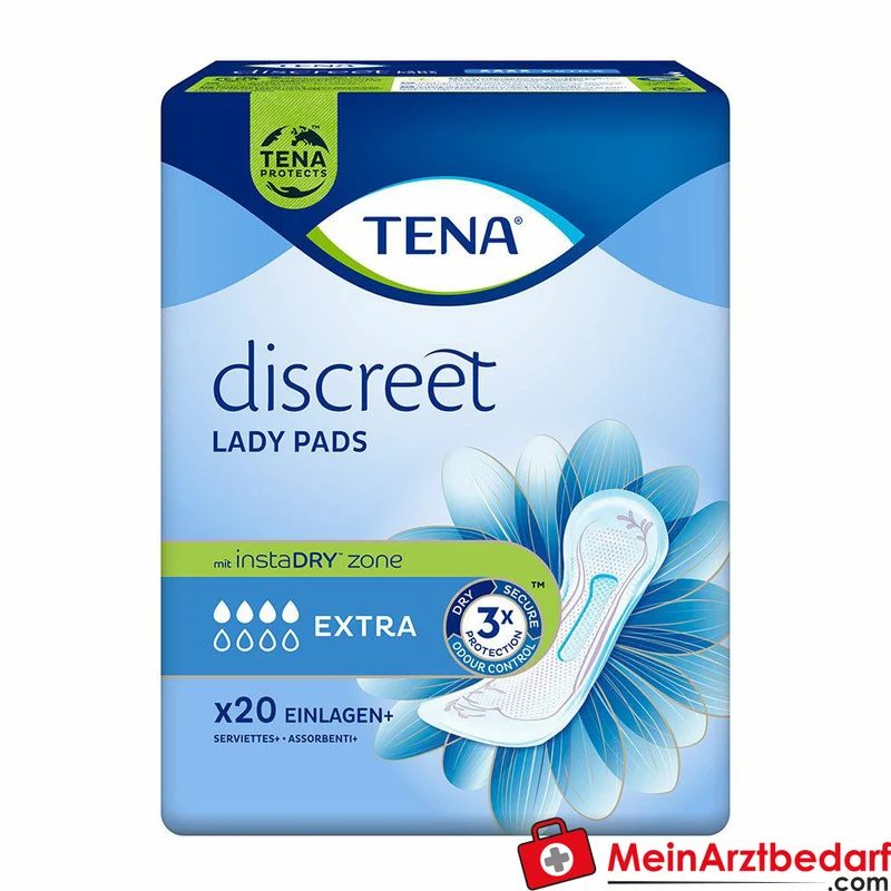 TENA Lady Discreet Extra Inkontinenzeinlagen Damen mittelstark