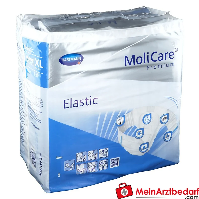 MoliCare Premium Elastic 6 Tropfen Inkontinenz-Slip XL (140–175 cm)