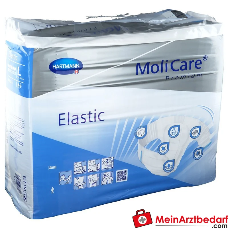 MoliCare Premium Elastic 6 Tropfen Inkontinenzslip Gr. L, 90 St.