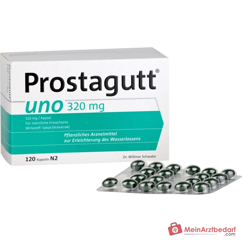 Prostagutt uno Sägepalmenfrüchte-Dickextrakt Kapseln