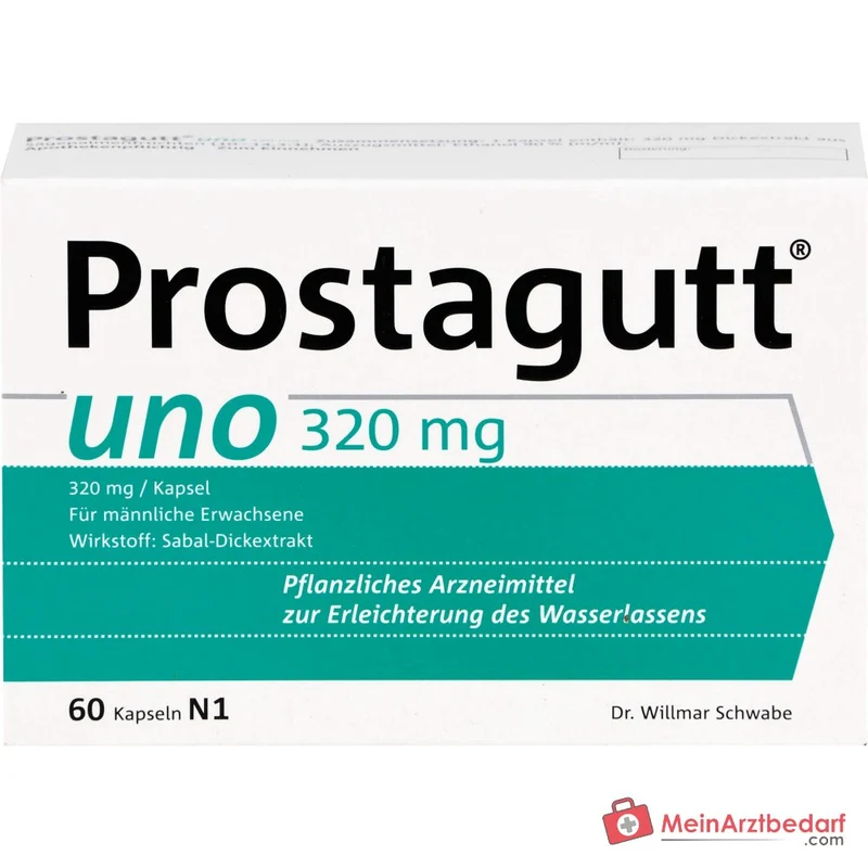 Prostagutt uno Sägepalmenfrüchte-Dickextrakt Kapseln