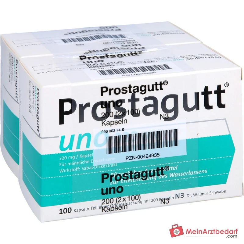 Prostagutt uno Sägepalmenfrüchte-Dickextrakt Kapseln