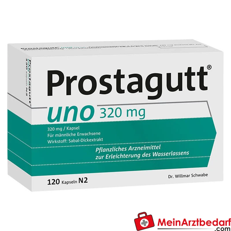 Prostagutt uno Sägepalmenfrüchte-Dickextrakt Kapseln