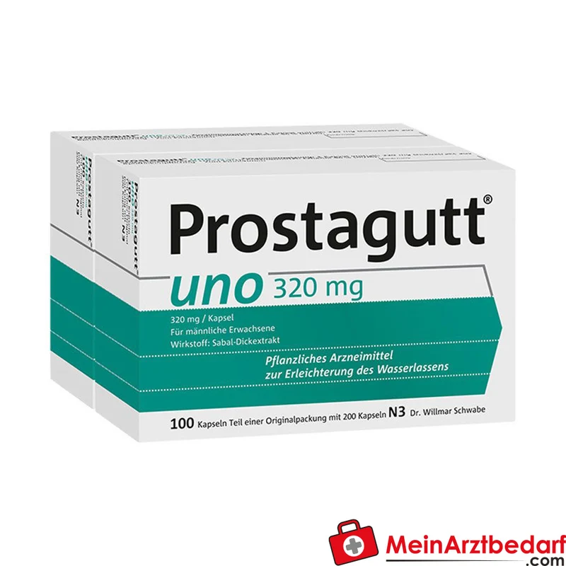 Prostagutt uno Sägepalmenfrüchte-Dickextrakt Kapseln