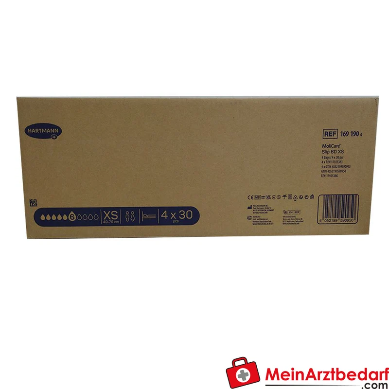 MoliCare Slip Einlage XS für leichte bis mittlere Inkontinenz