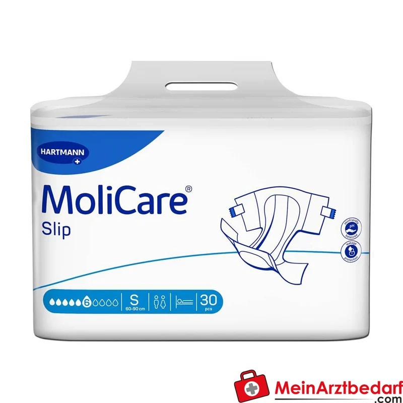 MoliCare Slip 6 Tropfen Gr. S Einmalwindel 30 Stück