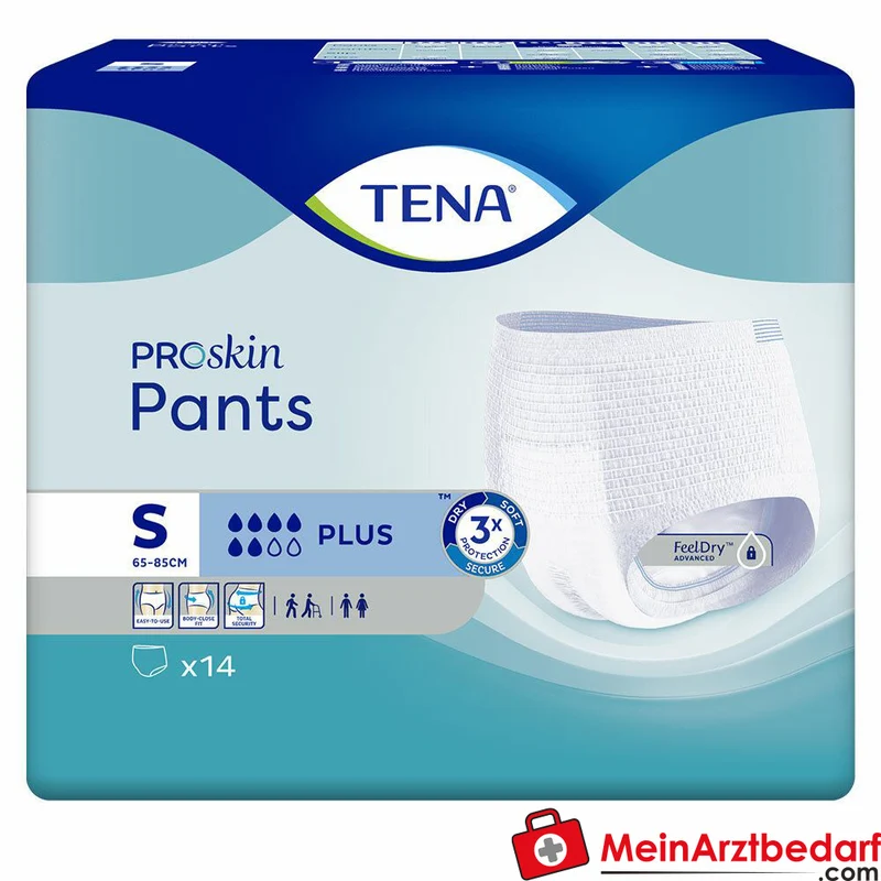 TENA Pants Plus Einweghose Gr. S Einmal-Hose Unisex